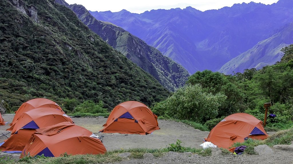 Camping on the Inca Trail