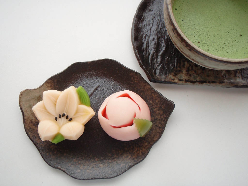 Japanese confectionery in early summer Japanese confectionery in early summer