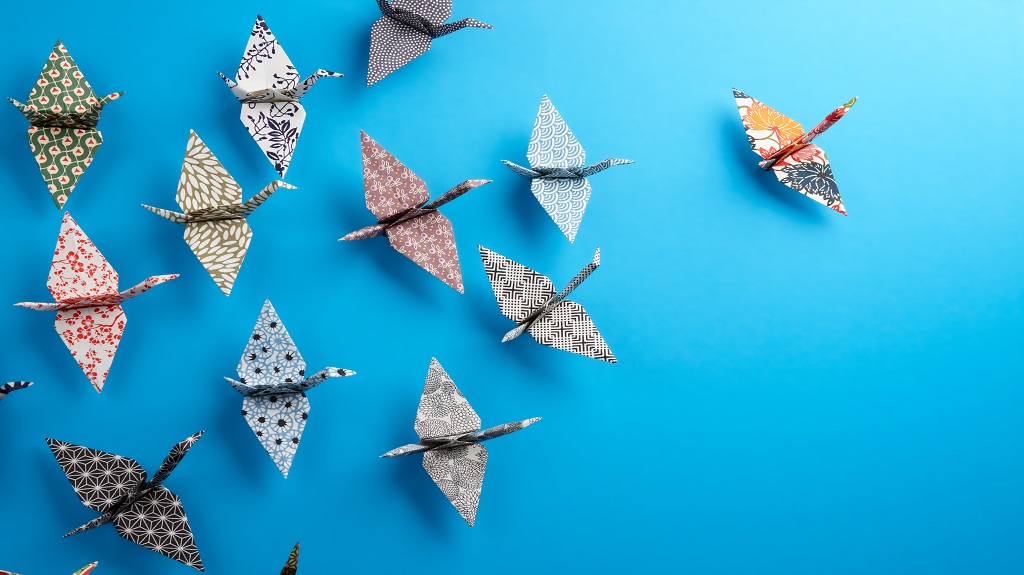 Origami birds Origami birds