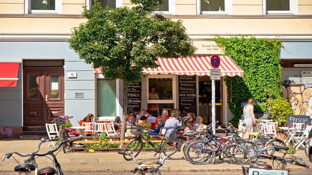 ice cream shop in Berlin
