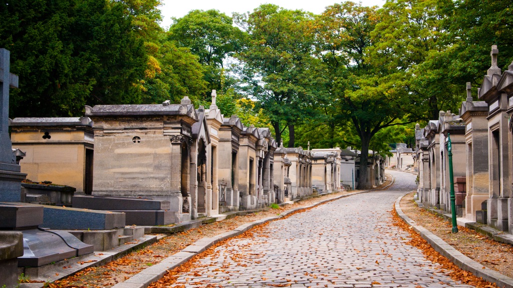 Pere-lachaise cemetery, Paris, France