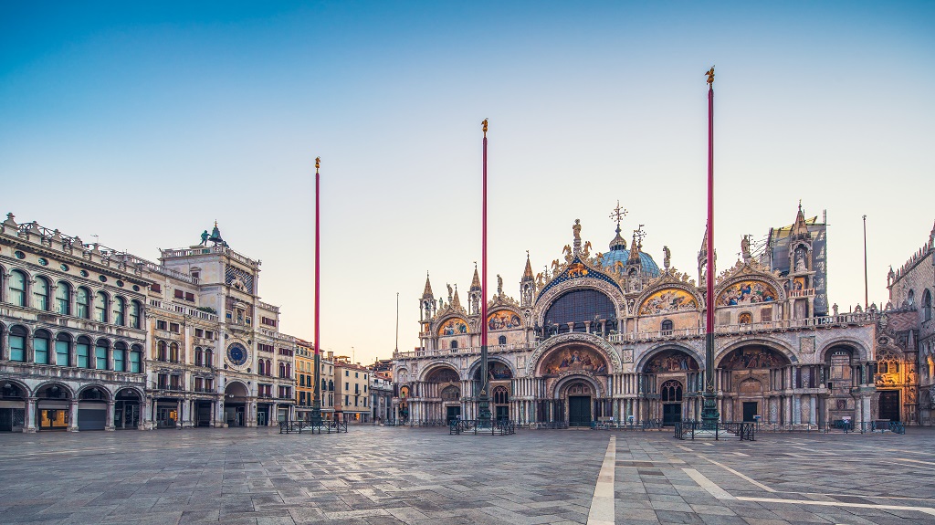 St. Mark’s Basilica in the morning,Venice,Italy